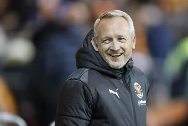 Blackpool manager Neil Critchley before the Sky Bet Championship match against Sheffield United at Bloomfield Road: Richard Sellers/PA Wire.
