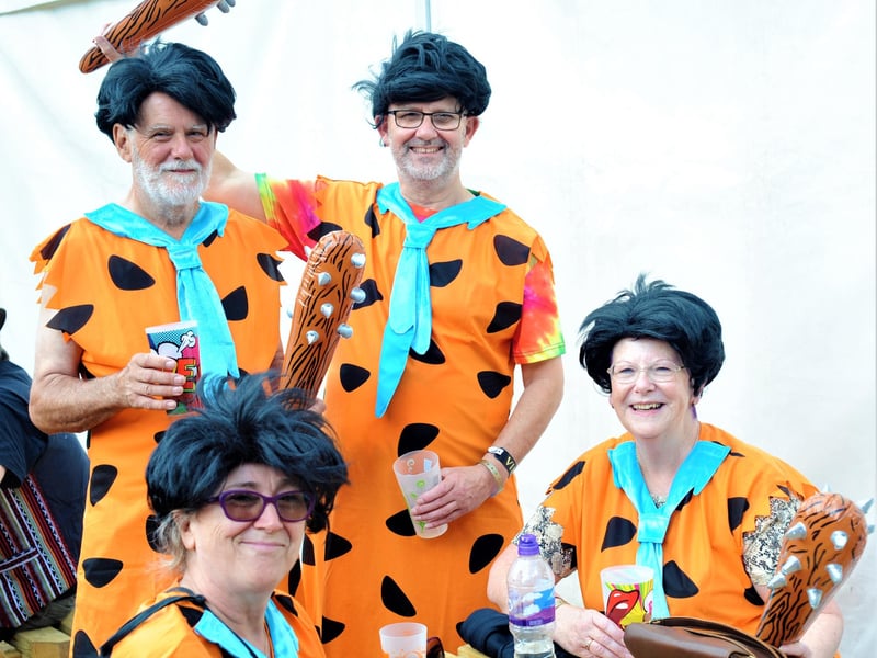 Fancy dress at Wickham Festival Day Two. Picture: Paul Windsor