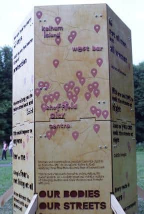 Ponderosa art installation unveiled to promote safety in Sheffield public spaces.