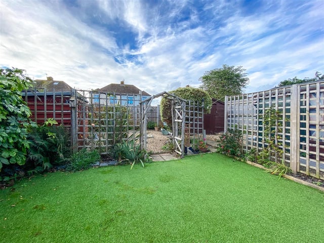 This three bedroom semi-detached house in Foxbury Grove, Portchester, is on the market for £300,000. It is listed by Castles.