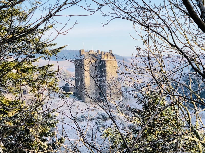 For the outside the castle looks just as it would have done hundreds of years ago, but the inside has been renovated extensively.