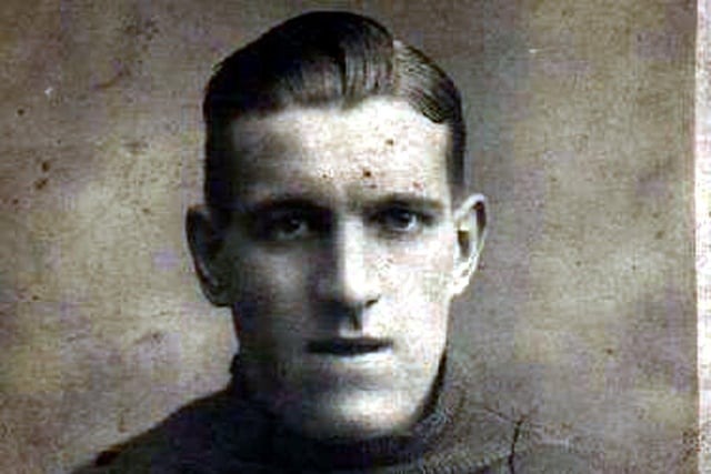 Sheffield Wednesday Football Club - goalkeeper Jack Brown in the early 1900s.