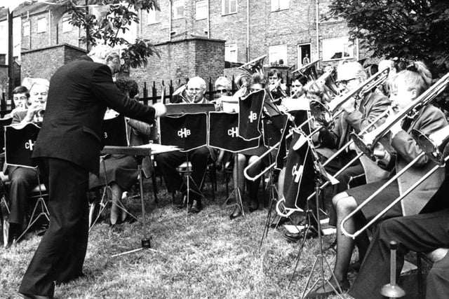 Horden Colliery Band in full flow but in which year?