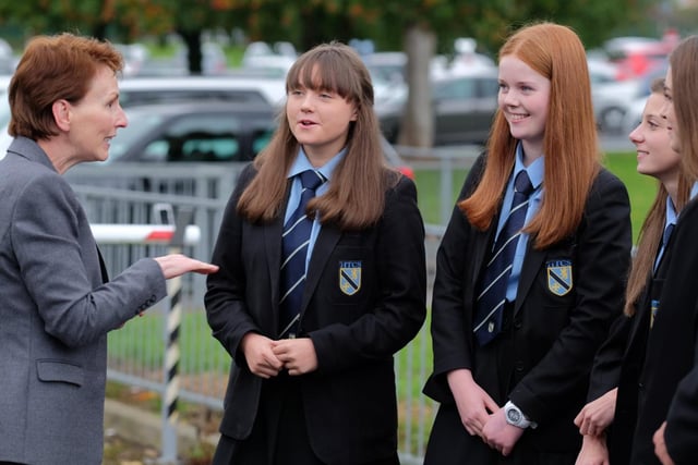 Britain's first female astronaut, Helen Sharman, paid a visit to High Tunstall College of Science in Hartlepool to help launch a STEM initiative in 2015. Did you get to meet her?