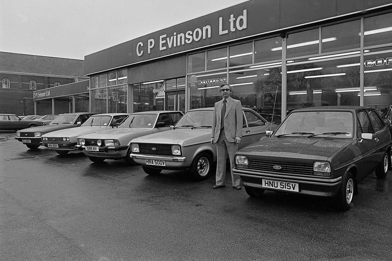 One for car enthusiasts. C. P. Evinson traded from 1912 to 1987 and the Chesterfield Road showroom was reportedly used to house soldiers during the Second World War.