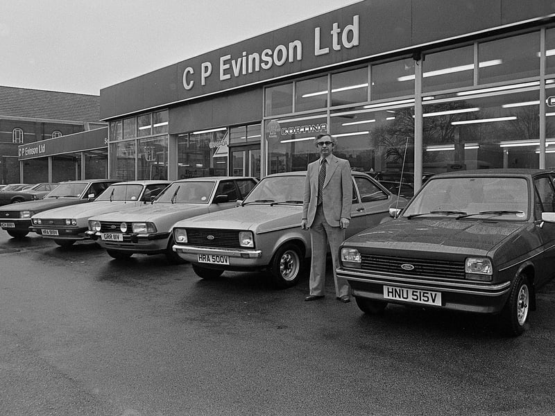 One for car enthusiasts. C. P. Evinson traded from 1912 to 1987 and the Chesterfield Road showroom was reportedly used to house soldiers during the Second World War.