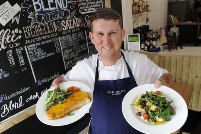 Pictured is head chef Chris Hanson. Picture: Steve Ellis
