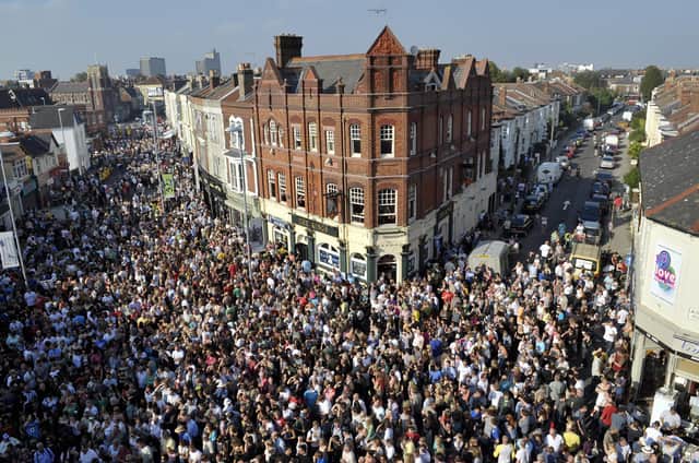 Thousands flock to make the most of Love Albert Road Day in 2008. PICTURE: ALLAN HUTCHINGS (083941-872)