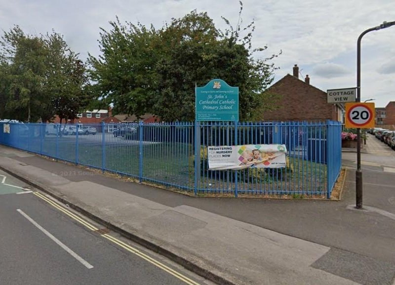 St John's Cathedral Catholic Primary School achieved above the average standard in reading in its 2025 SATs results with a score of 107.