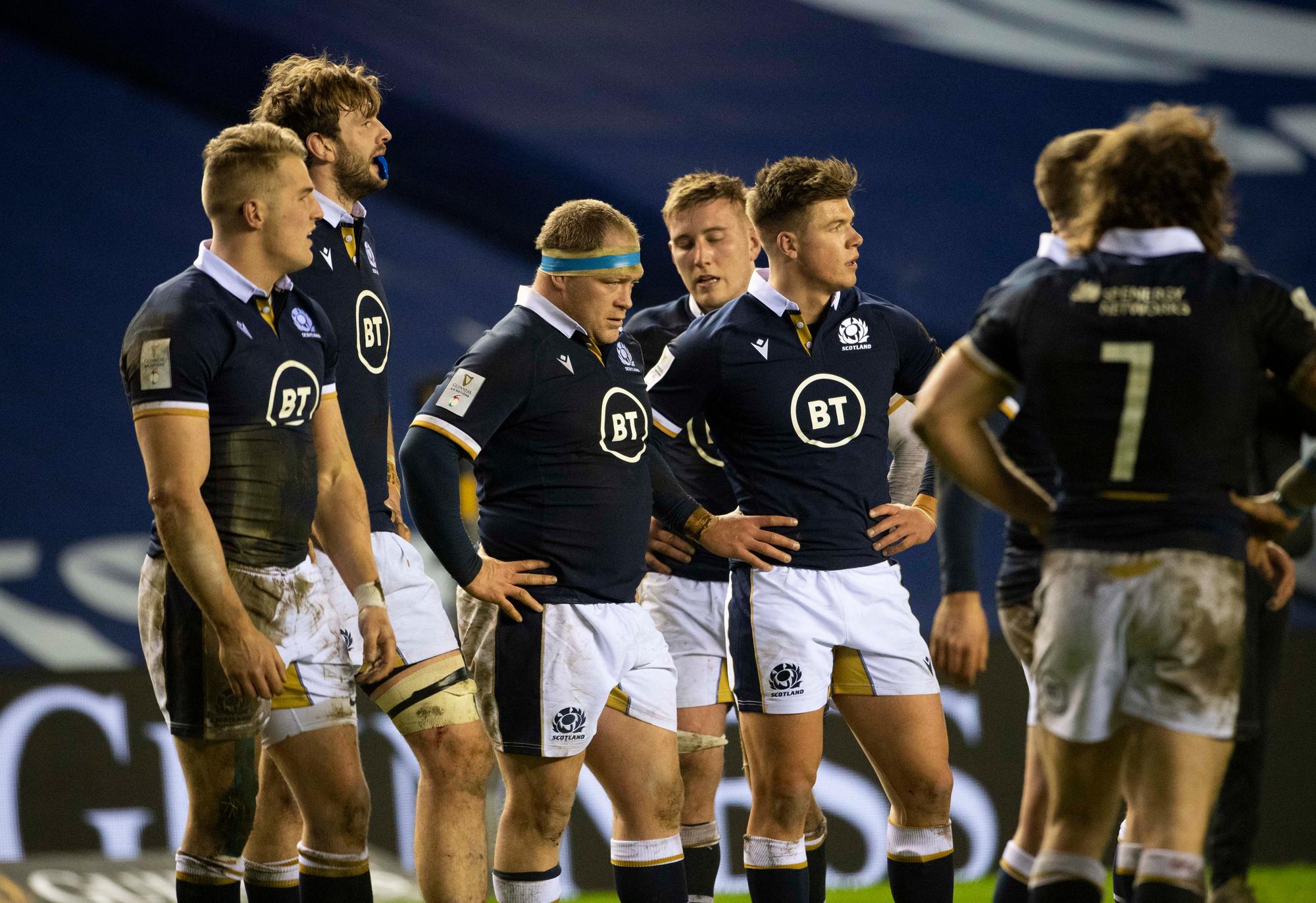 How the Scotland players rated in the defeat to Wales. Picture: SNS