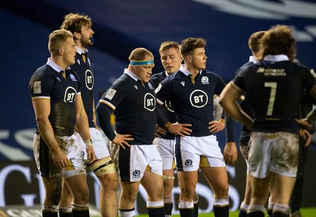How the Scotland players rated in the defeat to Wales. Picture: SNS