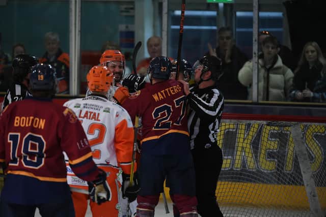 Fisticuffs on Sunday at Guildford - Justin Hodgman getting stuck in