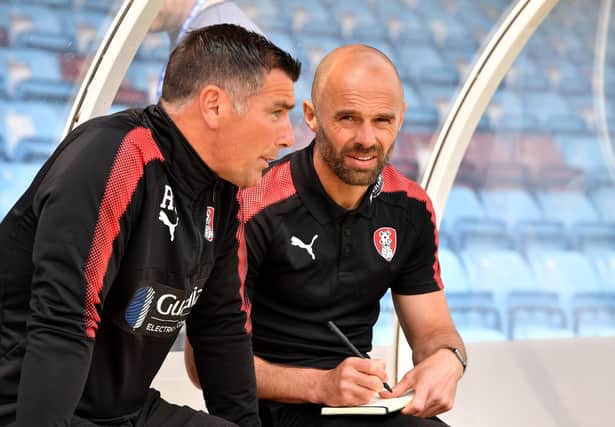 Paul Warne says he has not put a target on what he wants from his Rotherham United side this coming season