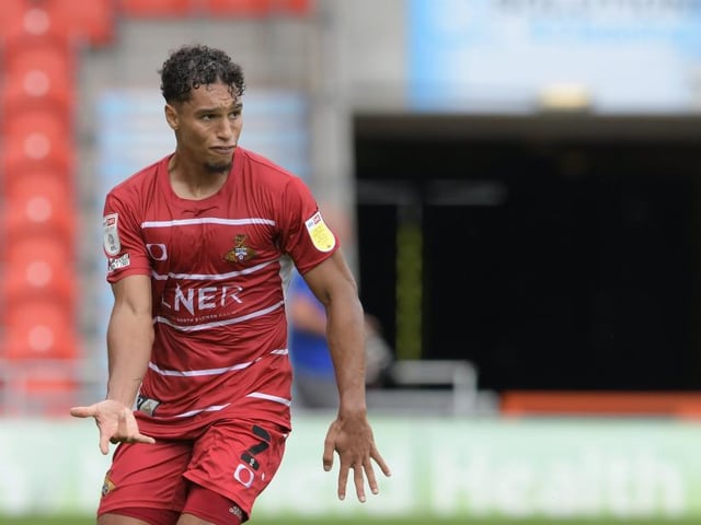 He replaced Griffiths for the final ten minutes as Rovers looked to keep the opposition at bay.
