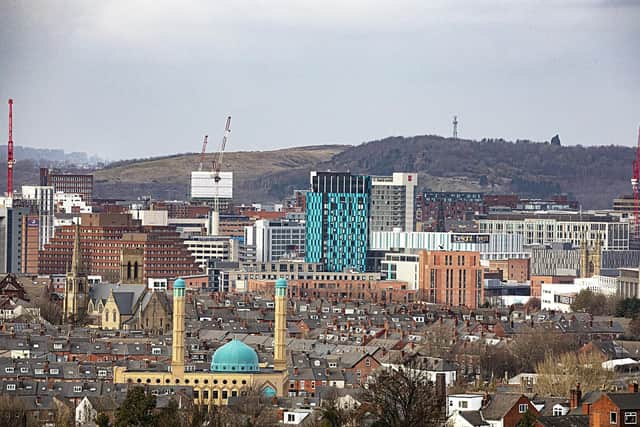 Sheffield city centre is not at all green researchers say.