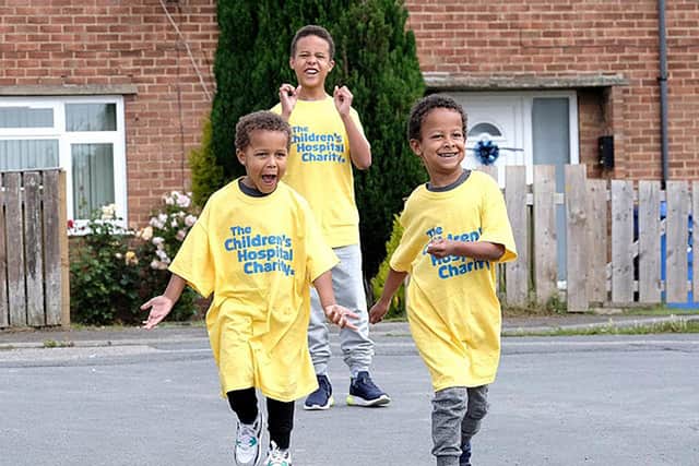 Brothers Christian, Ryan and Kieran Dube. Courtesy of The Scarborough News