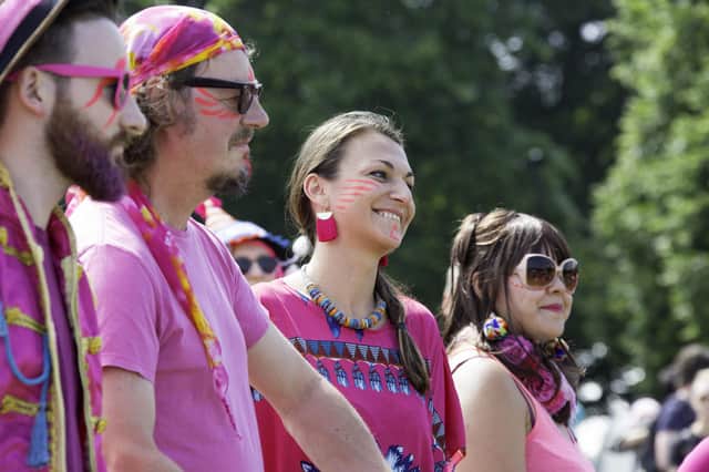 Peace In The Park festivalgoers in 2018. Picture: Errol Edwards.