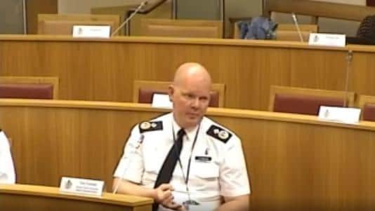 Deputy Chief Constable Tim Forber explained to councillors the measures the force has taken to police CSE cases.