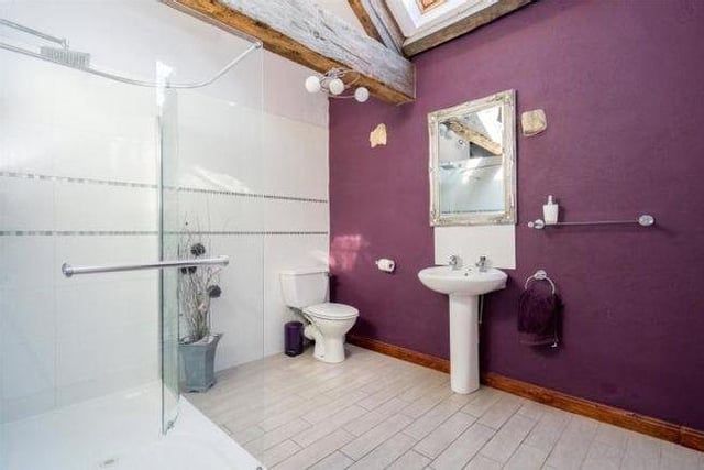 A bathroom inside the property.