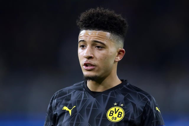 Borussia Dortmund's England winger Jadon Sancho  is not thinking about his future despite speculation linking him with a summer move to Manchester United or Liverpool. (Mail)