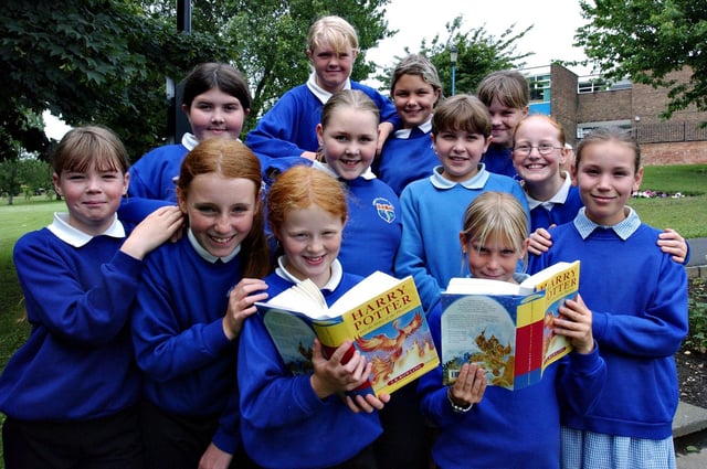 Year 6 pupils were rewarded for their excellent Sats results with a copy of the new Harry Potter book in 2003. Were you one of them?
