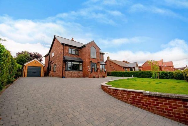 This four bedroom house has large bi-fold doors which opens the kitchen out to the garden. Marketed by Open Door Property, 01777 717166.