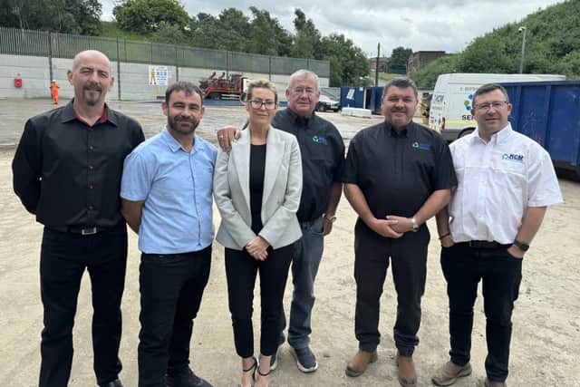 The KCM family team at their new Sheffield site