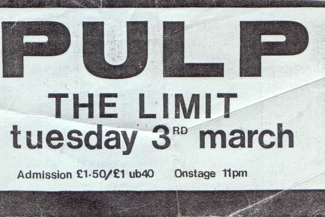 A Pulp flyer for The Limit