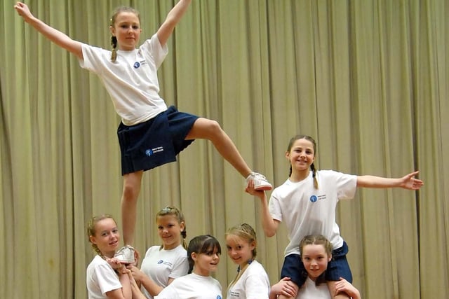 Were you at the cheerleading competition in 2008?