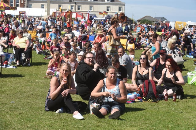 Watching the Star Wars movie on Seaham sea front. Are you in this 2016 photo?