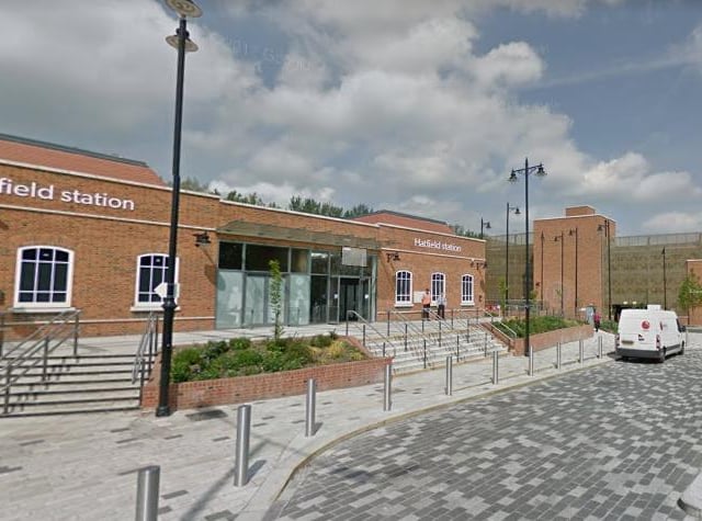 Hatfield West had 2029.1 Covid-19 cases per 100,000 people in the latest week, a rise of 154.4 per cent from the week before.