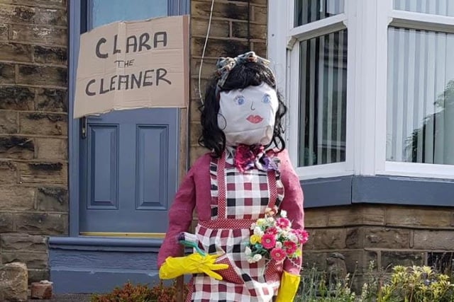Clara the Cleaner on High Street, Killamarsh.
