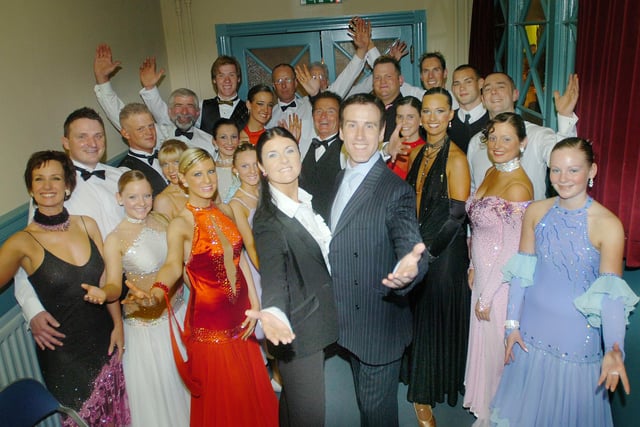 It's Strictly star Anton du Beke in a local version of Strictly at the Borough Hall in 2006.