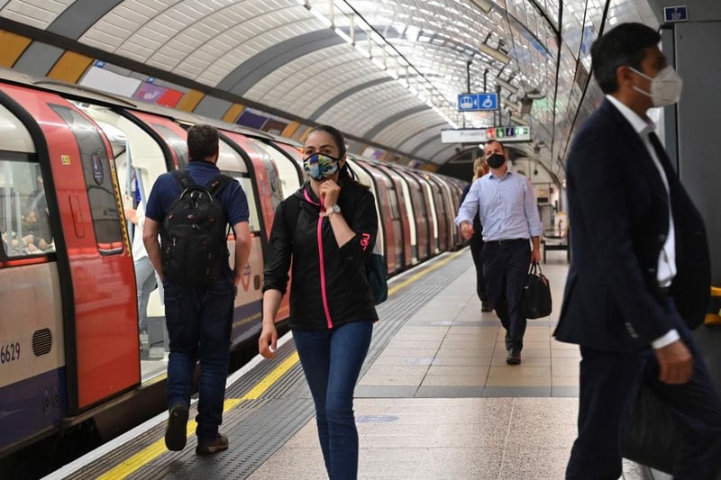 Transport for London, which covers London Underground, London Buses, London Trams, DLR, London Overground and TfL Rail, has said: “Ahead of the lifting of Government restrictions on Monday 19 July, TfL is reminding customers that they will continue to be required to wear a face covering on TfL services for the duration of their journey.”