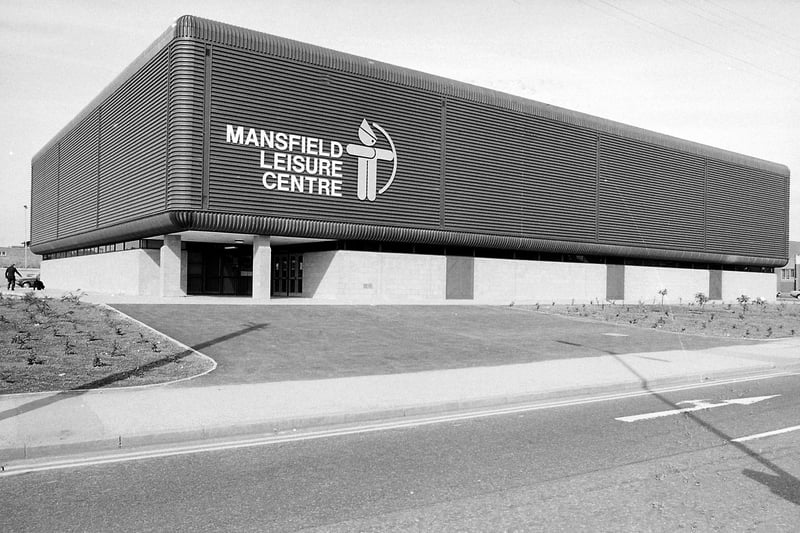 Opened in 1980, Mansfield Leisure Centre was affectionately known as 'The Chocolate Box'. The site on Chesterfield Road is now occupied by Tesco.