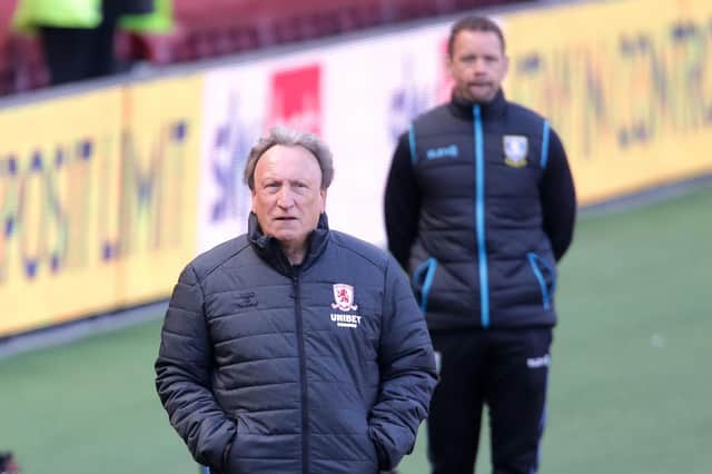 Middlesbrough manager Neil Warnock would not like to see both major Sheffield clubs relegated in the same season. (Richard Sellers/PA Wire)