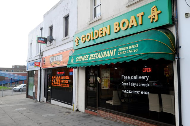 Golden Boat in Northern Road, Cosham, was inspected by the food standards agency on February 6, 2020 and was given a 5 rating.