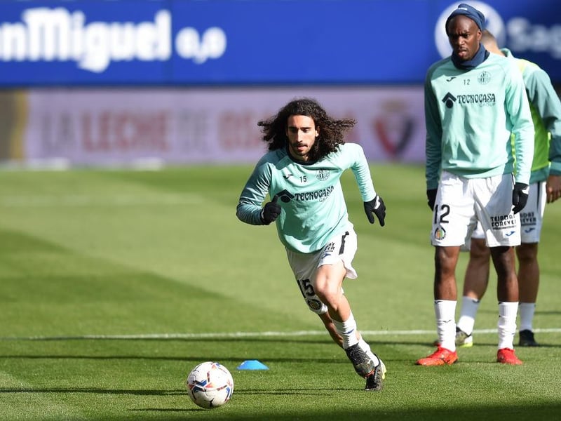 Brighton and Hove Albion now face competition from Jose Mourinho’s AS Roma side for Getafe defender Marc Cucurella. (The Athletic)
(Photo by Juan Manuel Serrano Arce/Getty Images)