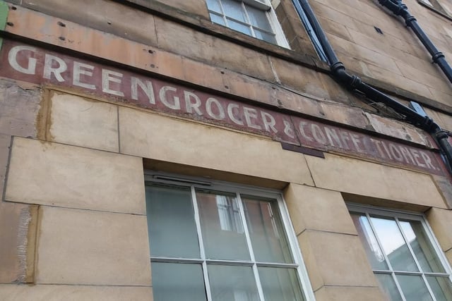 A former greengrocer and confectioner in Leith's Academy Street.
