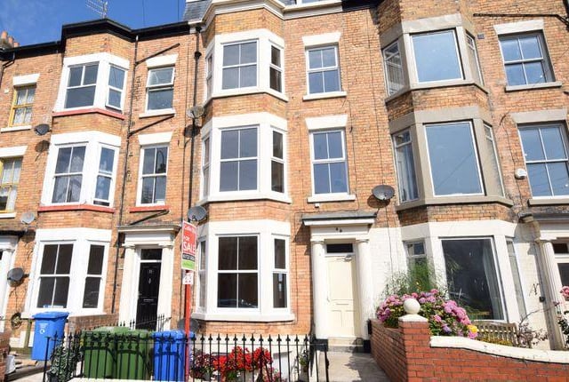 This one-bedroom flat on Trafalgar Square, Scarborough, is on the market for £59.950.