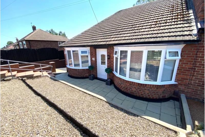 This two bed, semi-detached bungalow has had 779 views over the last 30 days. It is located on Killingworth Drive and is on the market with Good Life Homes for £225,000.