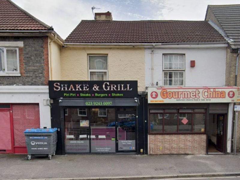 Shake And Grill, at 159 Stoke Road, Gosport was given a score of one on May 6. Its hygienic food handling and cleanliness and condition of facilities and building was rated as improvement necessary. Its management of food safety was given major improvement necessary.