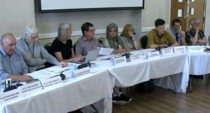 Sheffield councillors at a meeting of the North Local Area Committee, July 7, 2026. Picture: Council webcast