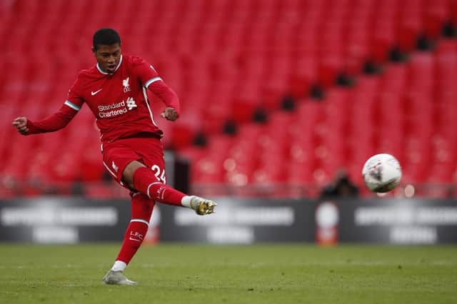 Liverpool's Rhian Brewster could be heading for Bramall Lane: Andrew Couldridge/Pool via AP