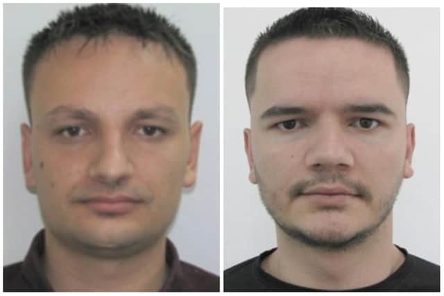 Eljaso Cela, 28, and his brother 26-year-old Mateo Cela are wanted in connection with a murder in Sheffield