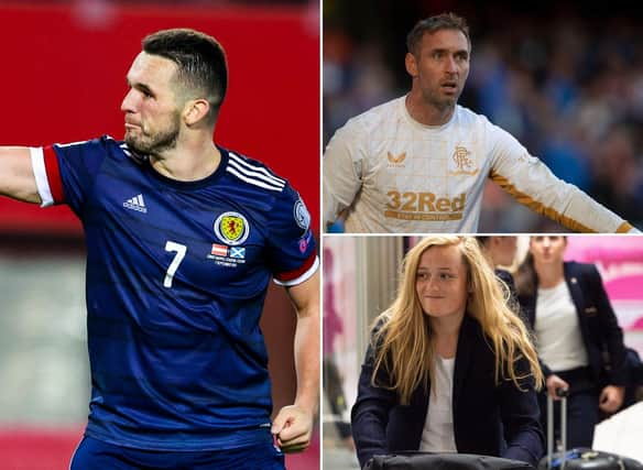 How do John McGinn, Allan McGregor and Erin Cuthbert rank in FIFA 22? Photo credit: SNS Group.