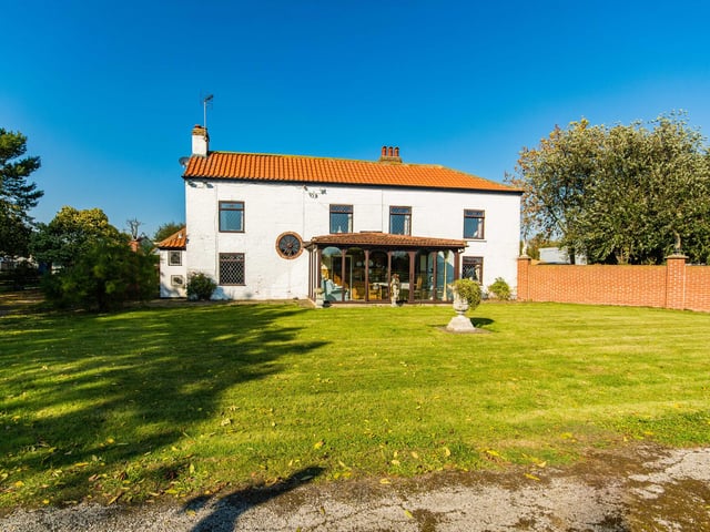 The house has views of the River Trent.