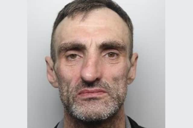 Lee Wragg, 47, of no fixed address, appeared before Sheffield Crown Court for sentencing after pleading guilty to burglary at Zest, Upperthorpe, this week.