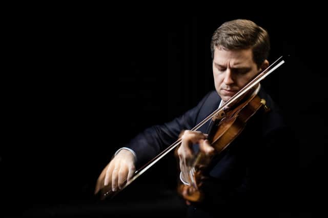 James Ehnes, who will be performing Barber’s Violin Concerto at Sheffield City Hall