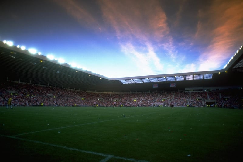 A general view of the Stadium of Light back in 1997.